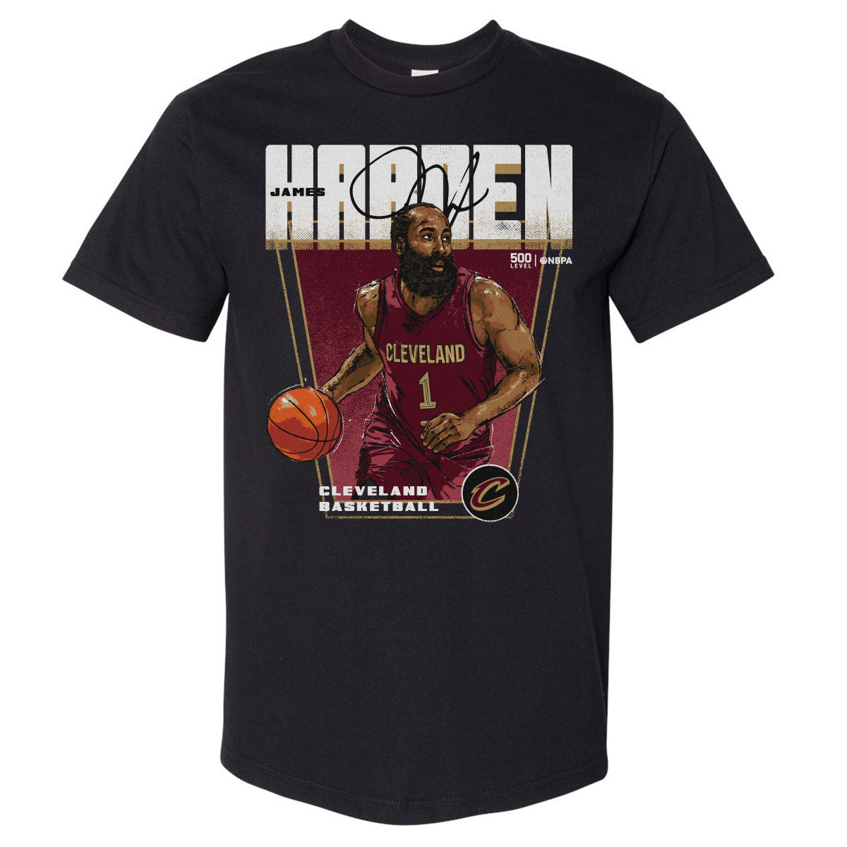 James Harden Men's Heavyweight T-Shirt | 500 LEVEL