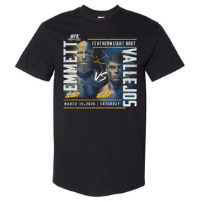 UFC Events Men's Heavyweight T-Shirt | 500 LEVEL