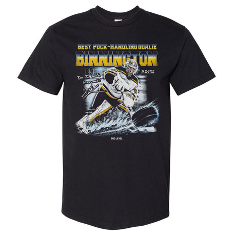 Jordan Binnington Men's Heavyweight T-Shirt | 500 LEVEL