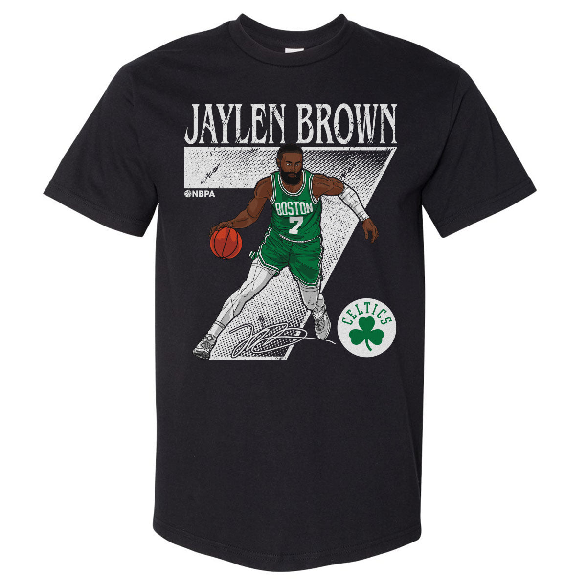 Jaylen Brown Men's Heavyweight T-Shirt | 500 LEVEL