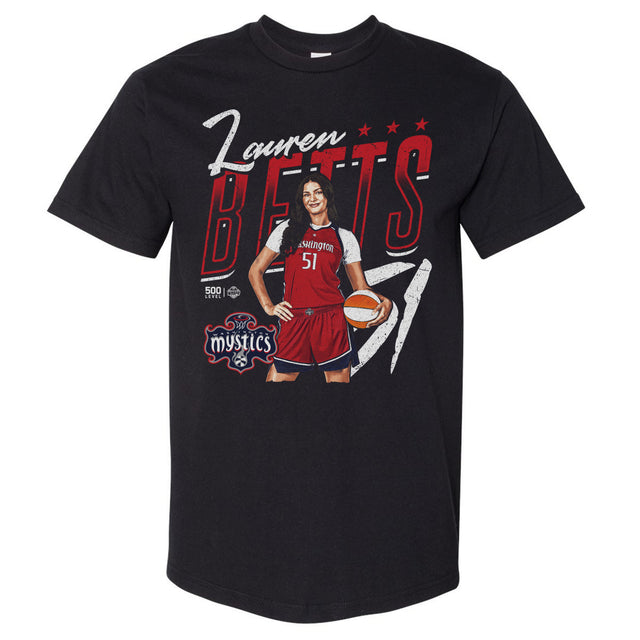 Lauren Betts Men's Heavyweight T-Shirt | 500 LEVEL