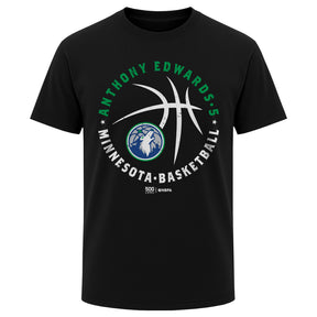 Anthony Edwards Men's Heavyweight T-Shirt | 500 LEVEL