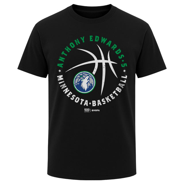 Anthony Edwards Men's Heavyweight T-Shirt | 500 LEVEL