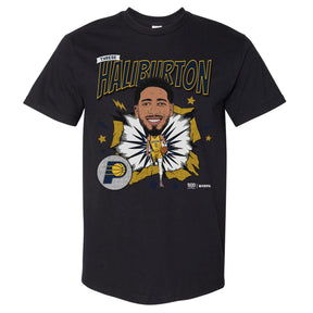 Tyrese Haliburton Men's Heavyweight T-Shirt | 500 LEVEL