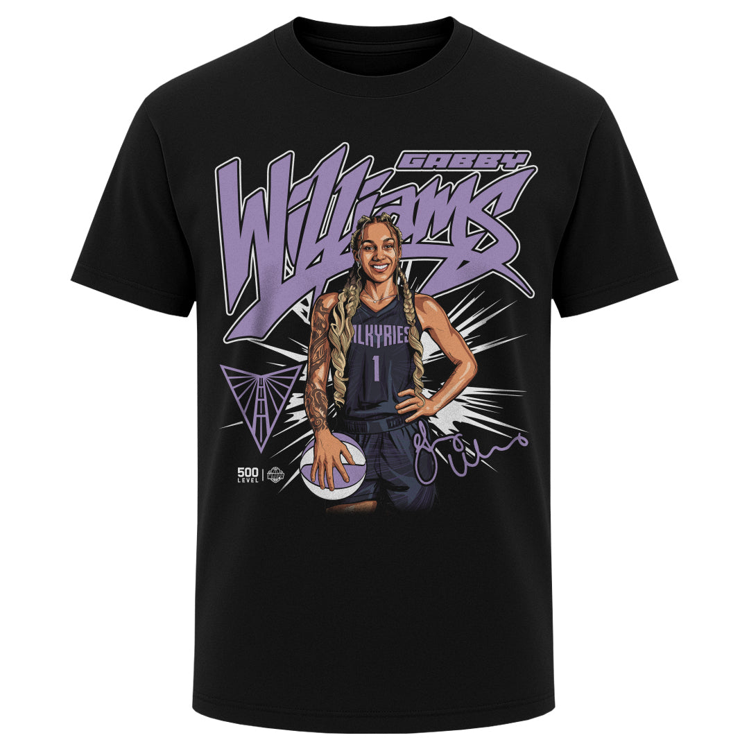 Gabby Williams Men's Heavyweight T-Shirt | 500 LEVEL
