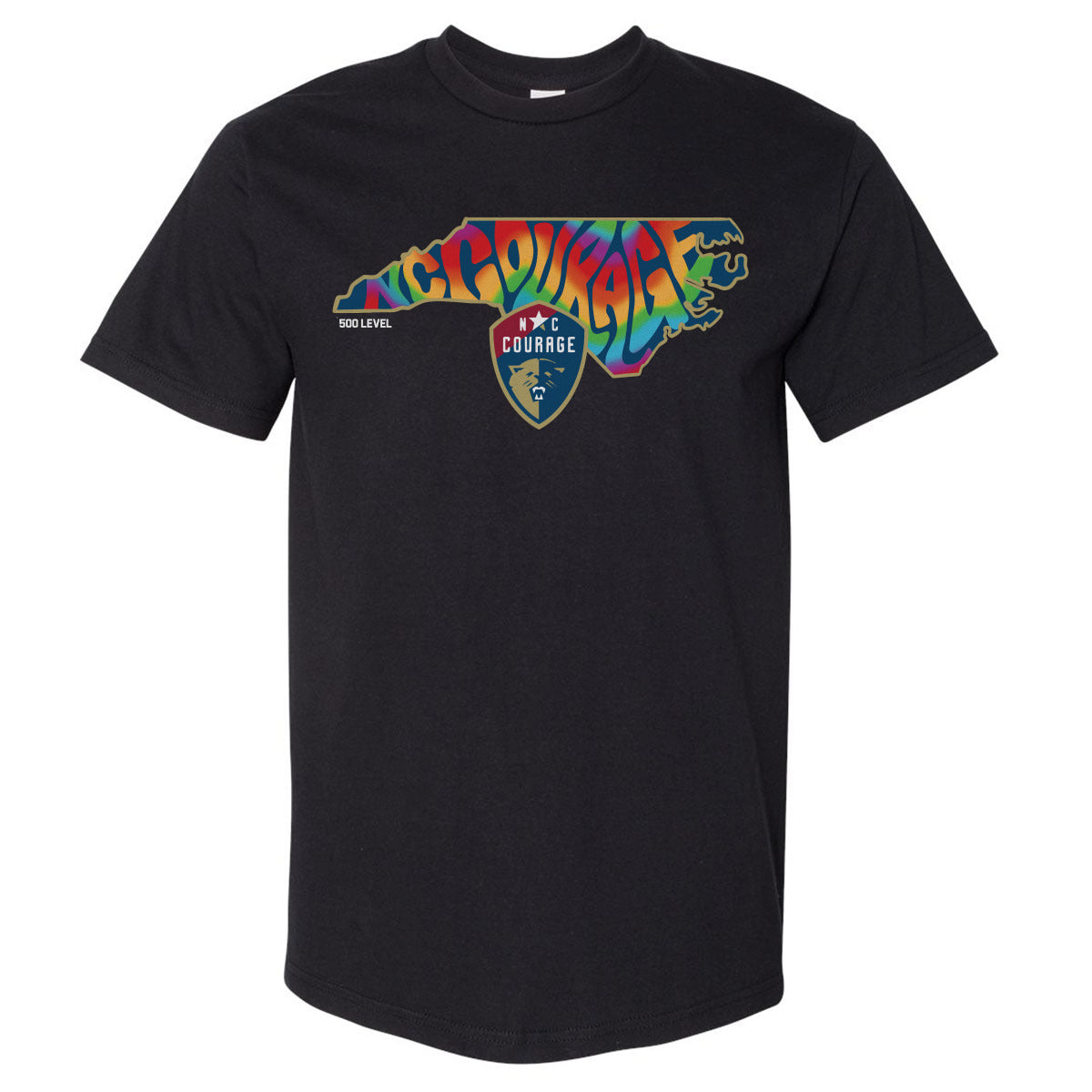 North Carolina Courage Men's Heavyweight T-Shirt | 500 LEVEL