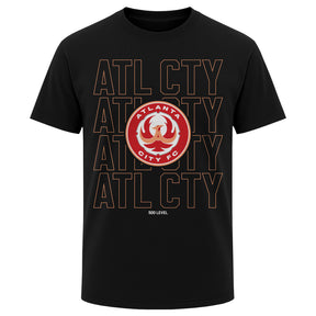 Atlanta City FC Men's Heavyweight T-Shirt | 500 LEVEL