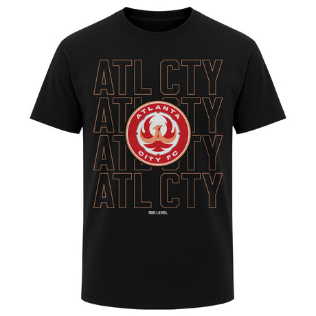 Atlanta City FC Men's Heavyweight T-Shirt | 500 LEVEL