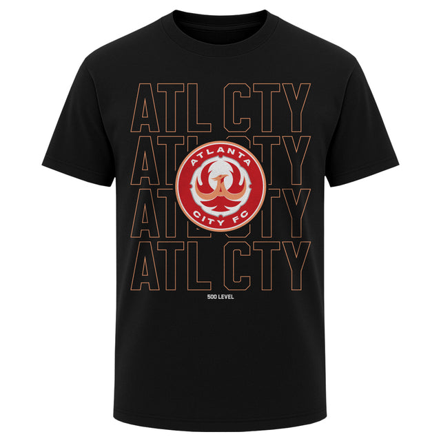 Atlanta City FC Men's Heavyweight T-Shirt | 500 LEVEL