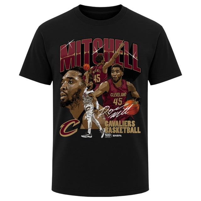 Donovan Mitchell Men's Heavyweight T-Shirt | 500 LEVEL