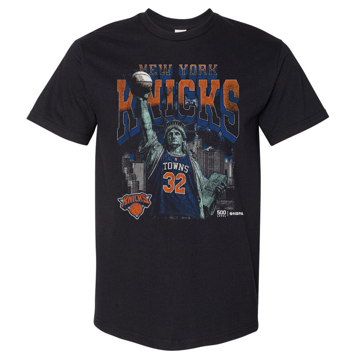 Karl-Anthony Towns Men's Heavyweight T-Shirt | 500 LEVEL
