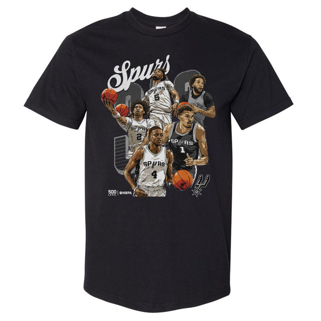 San Antonio Spurs Men's Heavyweight T-Shirt | 500 LEVEL