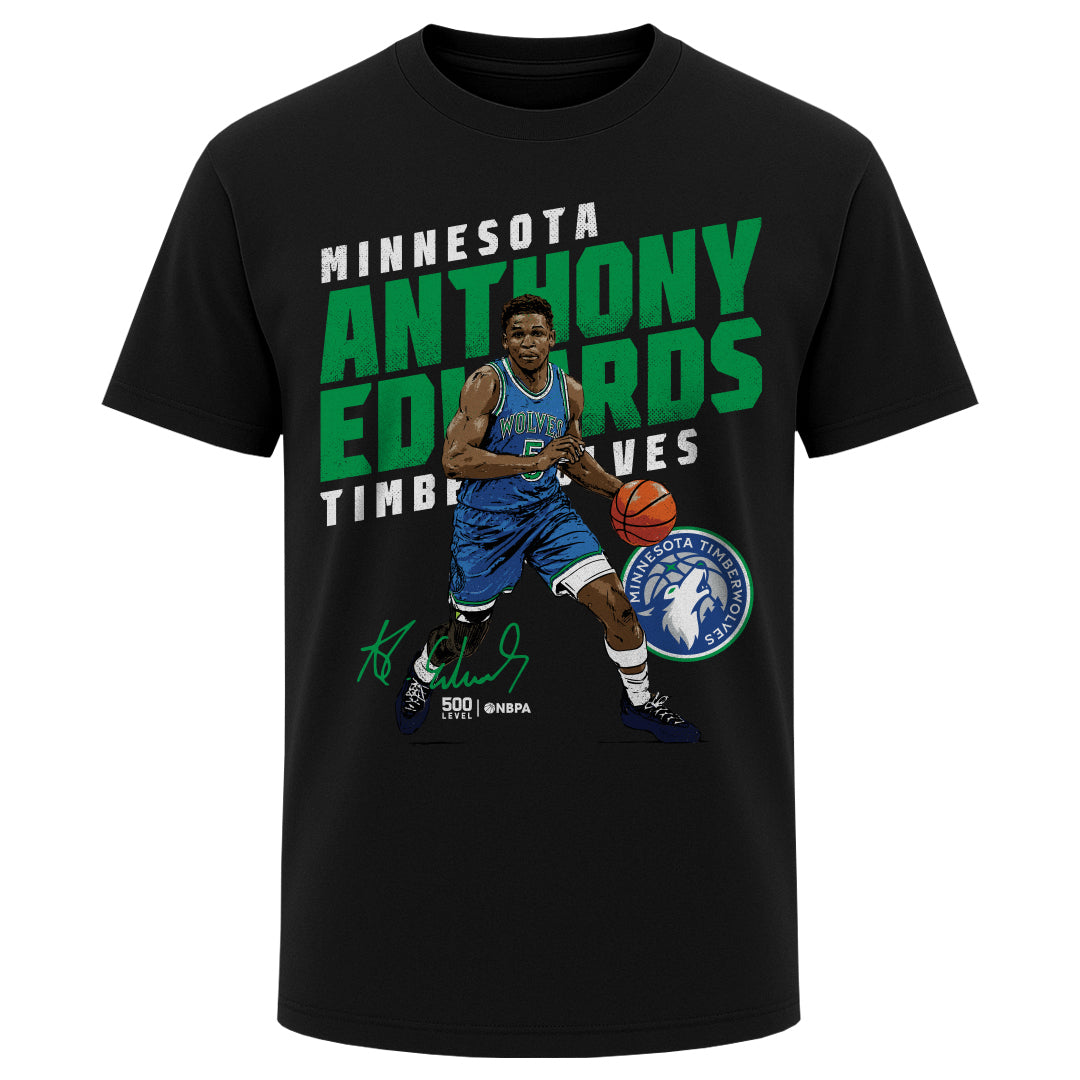 Anthony Edwards Men's Heavyweight T-Shirt | 500 LEVEL