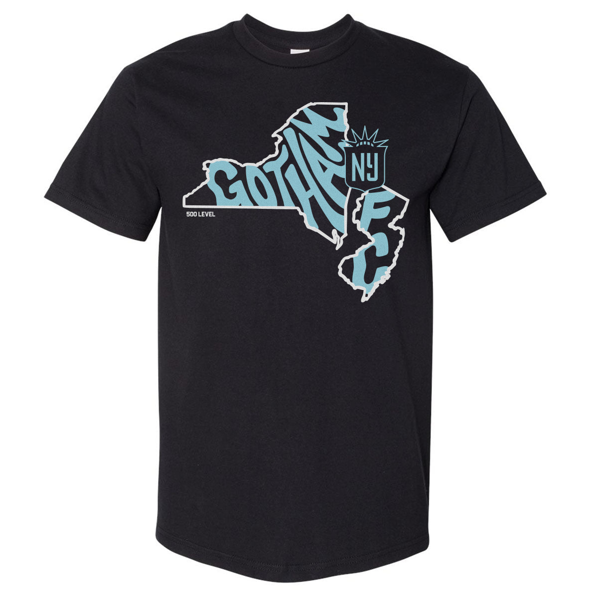 Gotham FC Men's Heavyweight T-Shirt | 500 LEVEL