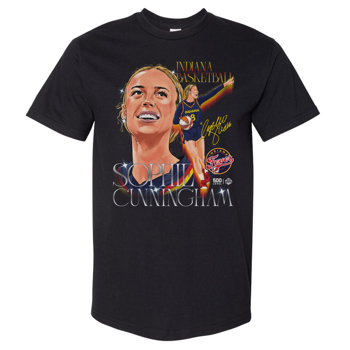Sophie Cunningham Men's Heavyweight T-Shirt | 500 LEVEL