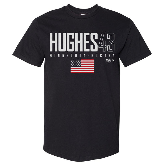 Quinn Hughes Men's Heavyweight T-Shirt | 500 LEVEL
