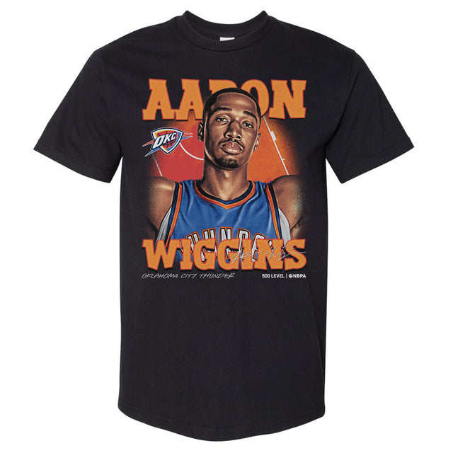 Aaron Wiggins Men's Heavyweight T-Shirt | 500 LEVEL