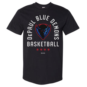DePaul Blue Demons Men's Heavyweight T-Shirt | 500 LEVEL