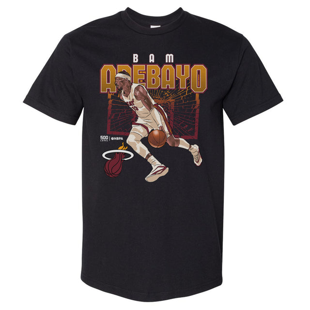 Bam Adebayo Men's Heavyweight T-Shirt | 500 LEVEL