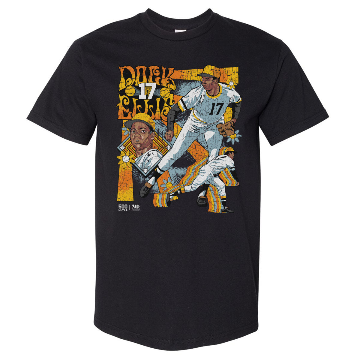 Dock Ellis Men's Heavyweight T-Shirt | 500 LEVEL