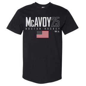 Charlie McAvoy Men's Heavyweight T-Shirt | 500 LEVEL