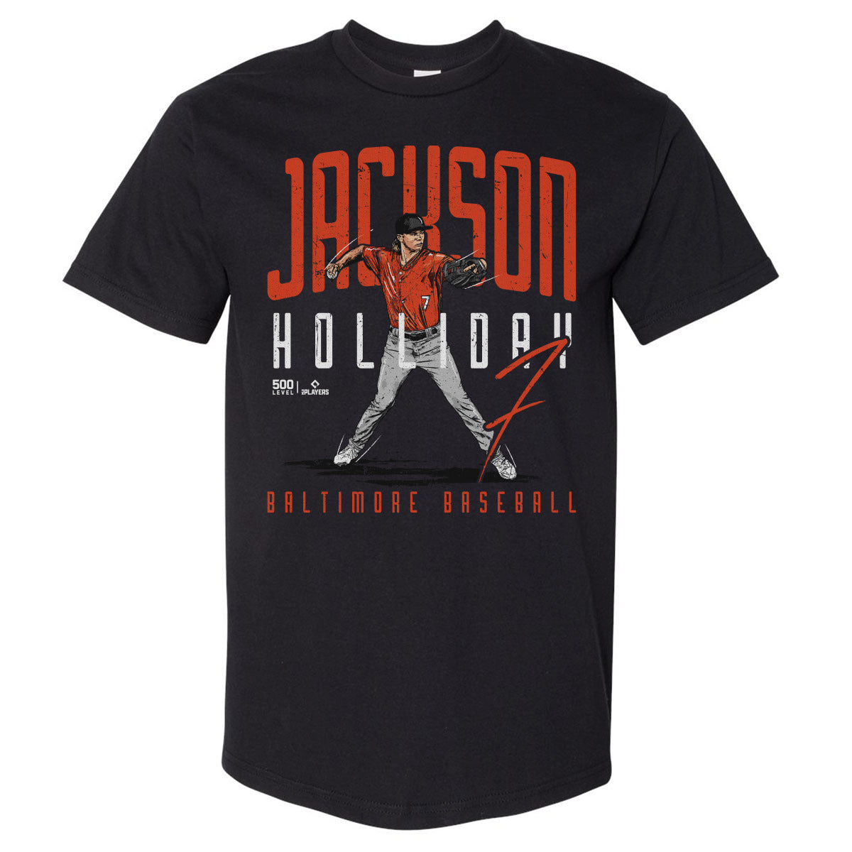 Jackson Holliday Men's Heavyweight T-Shirt | 500 LEVEL