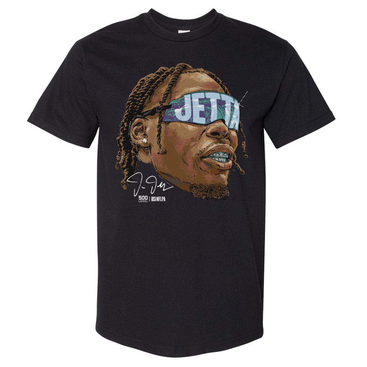 Justin Jefferson Men's Heavyweight T-Shirt | 500 LEVEL