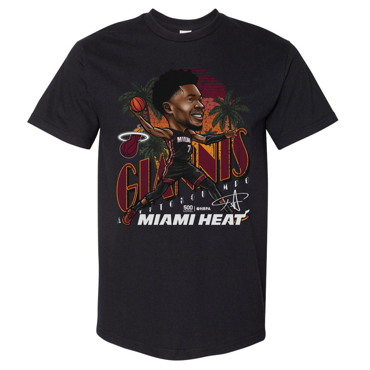 Giannis Antetokounmpo Men's Heavyweight T-Shirt | 500 LEVEL