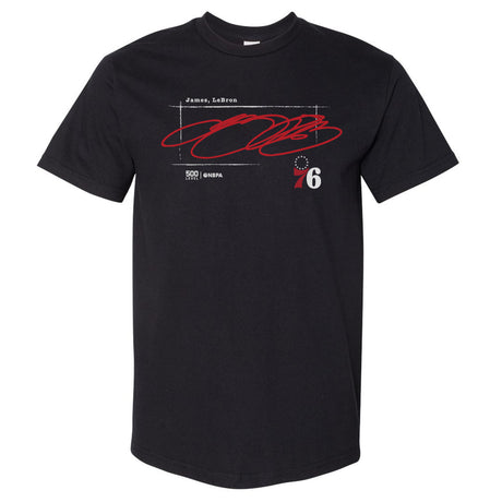 LeBron James Men's Heavyweight T-Shirt | 500 LEVEL