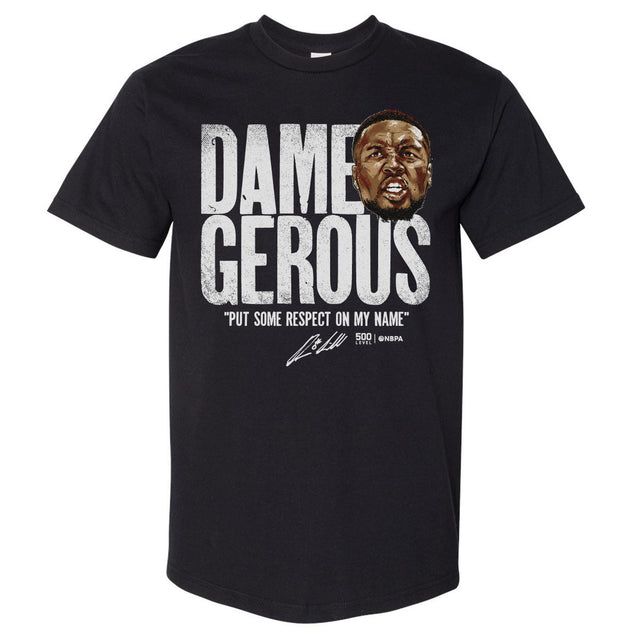 Damian Lillard Men's Heavyweight T-Shirt | 500 LEVEL
