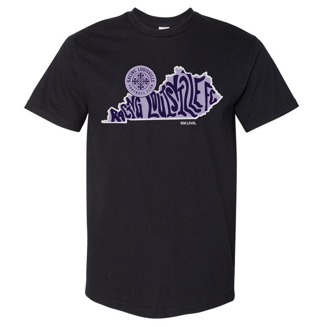 Racing Louisville FC Men's Heavyweight T-Shirt | 500 LEVEL