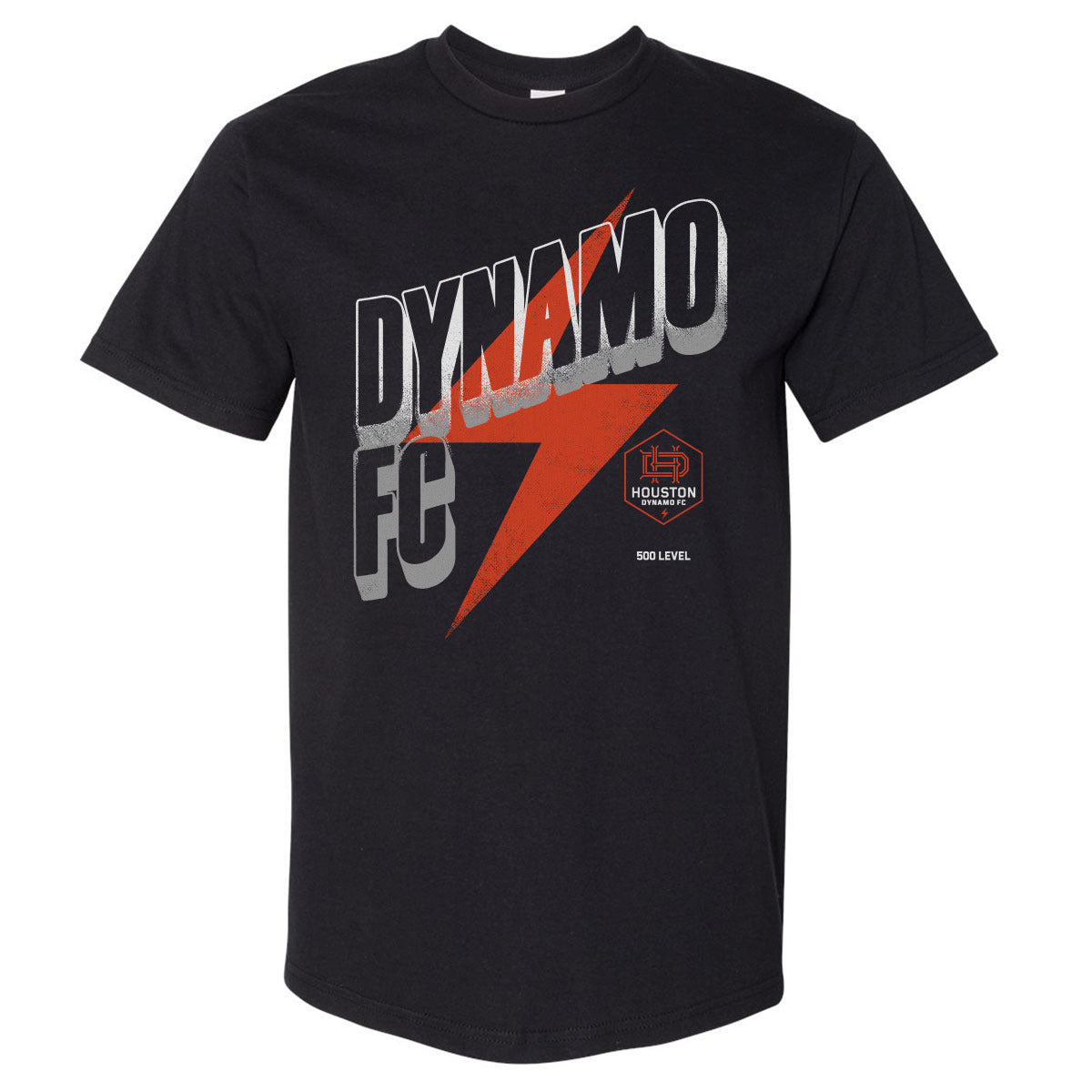 Houston Dynamo FC Men's Heavyweight T-Shirt | 500 LEVEL