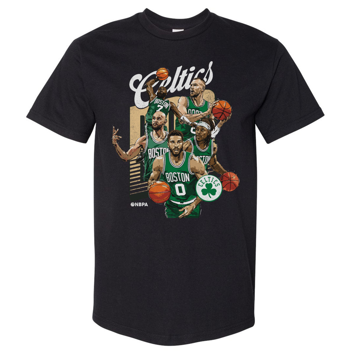 Boston Celtics Men's Heavyweight T-Shirt | 500 LEVEL