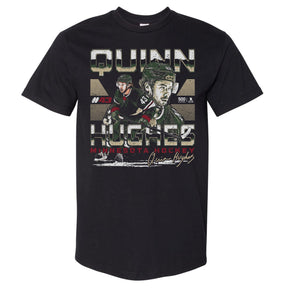 Quinn Hughes Men's Heavyweight T-Shirt | 500 LEVEL