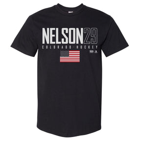 Brock Nelson Men's Heavyweight T-Shirt | 500 LEVEL