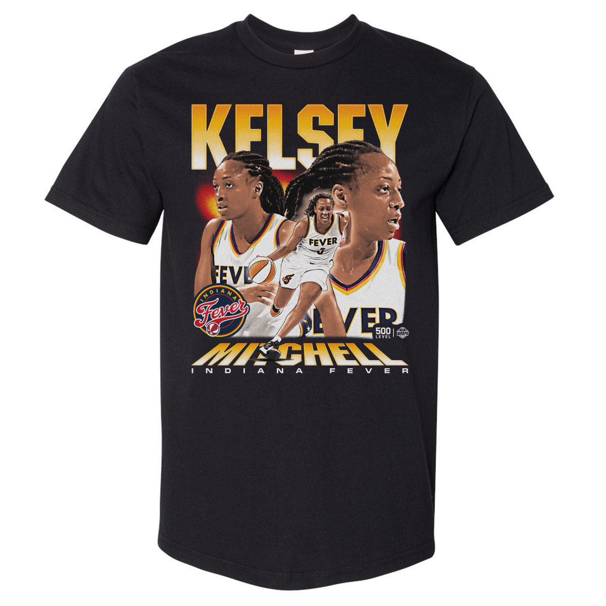 Kelsey Mitchell Men's Heavyweight T-Shirt | 500 LEVEL