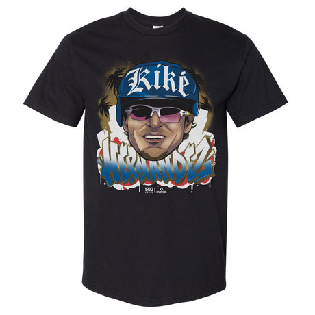 Enrique Hernandez Men's Heavyweight T-Shirt | 500 LEVEL