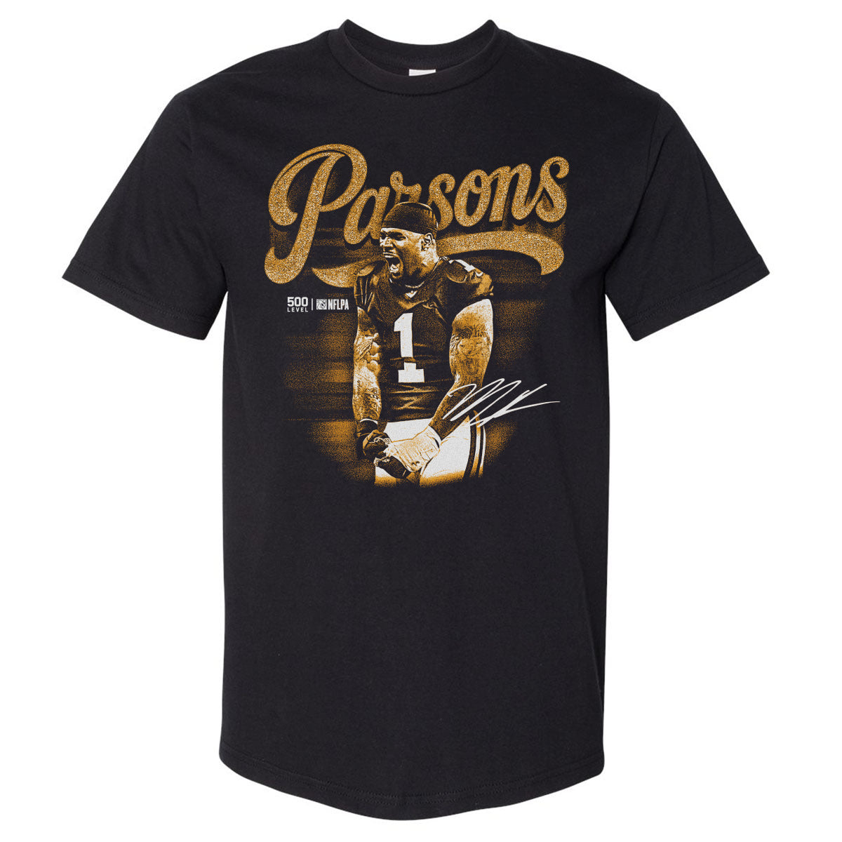 MIcah Parsons Men's Heavyweight T-Shirt | 500 LEVEL