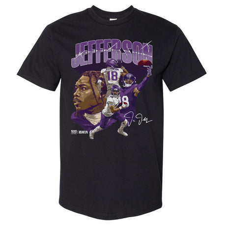 Justin Jefferson Men's Heavyweight T-Shirt | 500 LEVEL