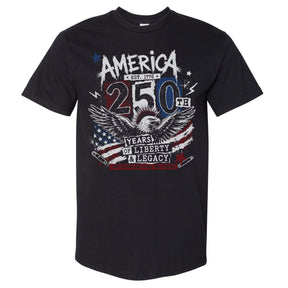 USA Men's Heavyweight T-Shirt | 500 LEVEL