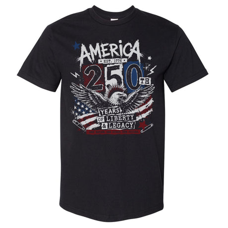 USA Men's Heavyweight T-Shirt | 500 LEVEL