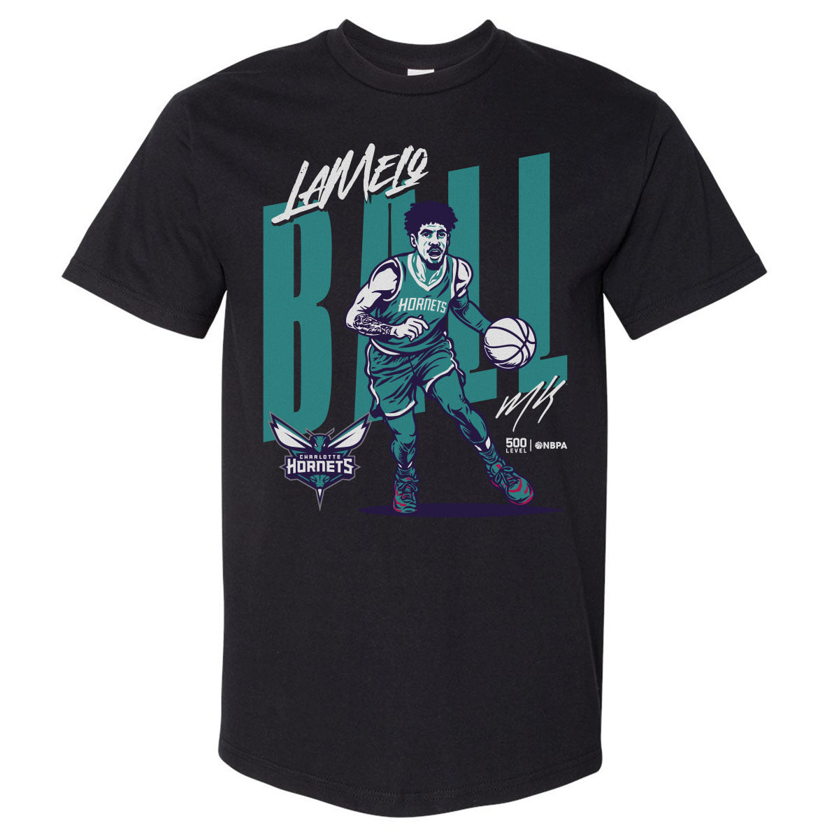 LaMelo Ball Men's Heavyweight T-Shirt | 500 LEVEL