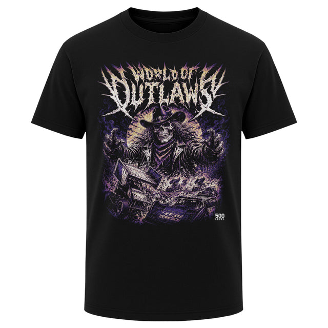 World Of Outlaws Men's Heavyweight T-Shirt | 500 LEVEL