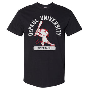 DePaul Blue Demons Men's Heavyweight T-Shirt | 500 LEVEL