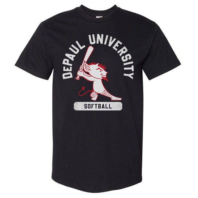 DePaul Blue Demons Men's Heavyweight T-Shirt | 500 LEVEL