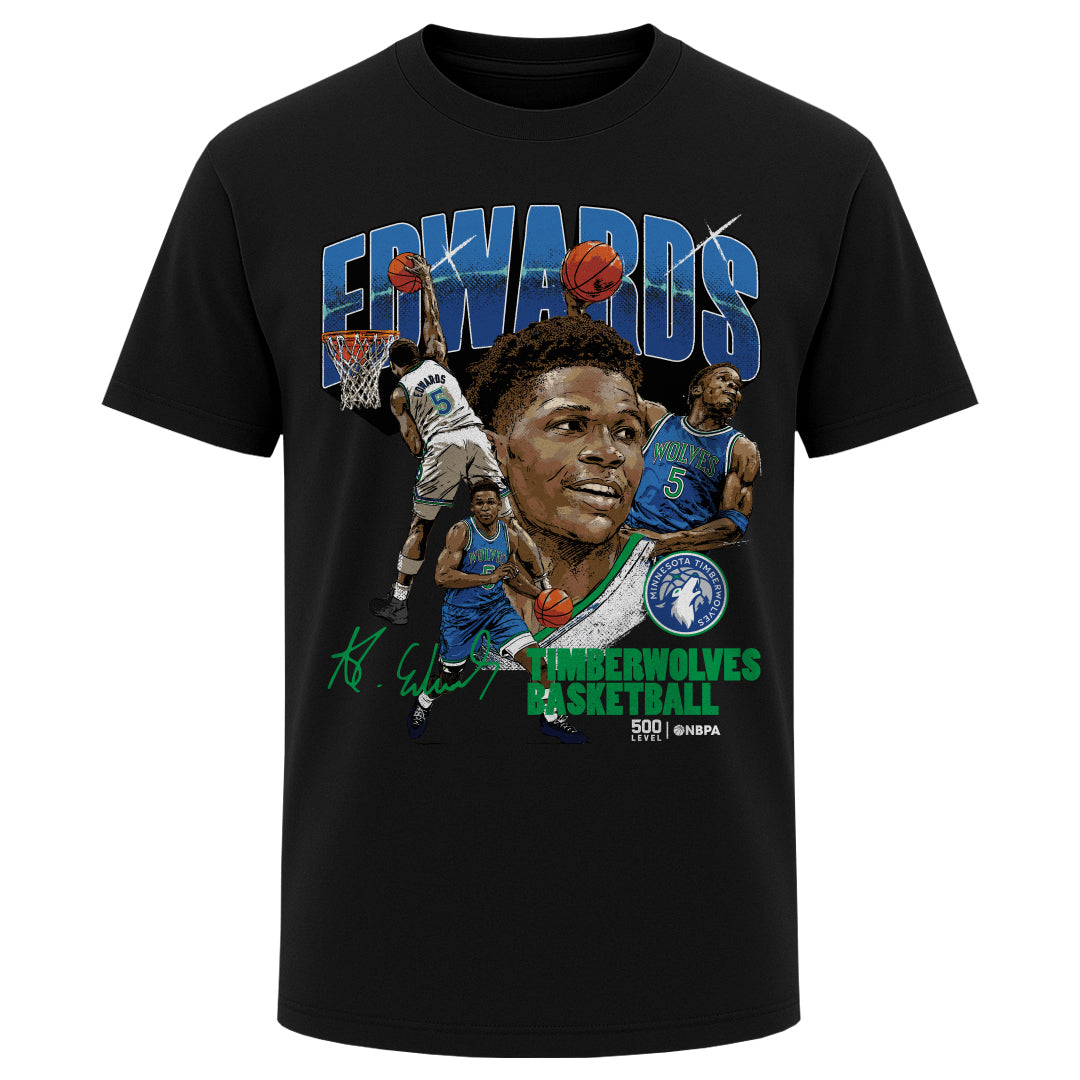 Anthony Edwards Men's Heavyweight T-Shirt | 500 LEVEL