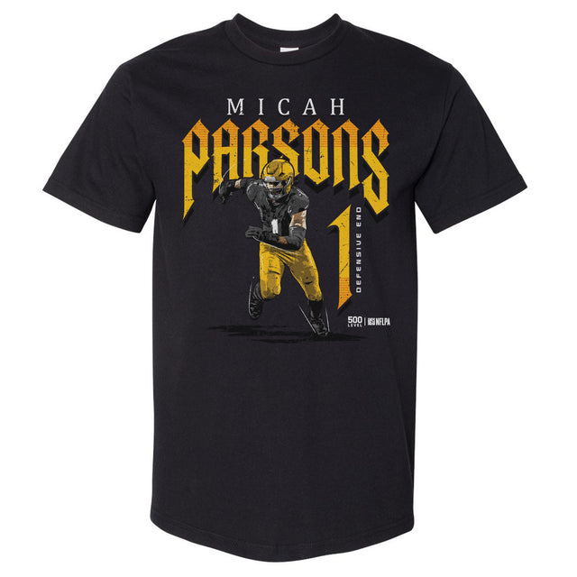 MIcah Parsons Men's Heavyweight T-Shirt | 500 LEVEL