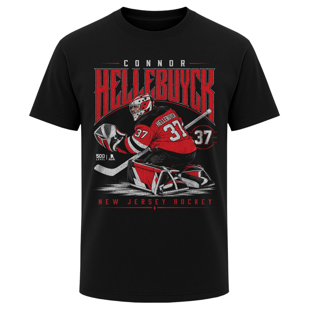 Connor Hellebuyck Men's Heavyweight T-Shirt | 500 LEVEL