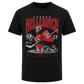 Connor Hellebuyck Men's Heavyweight T-Shirt | 500 LEVEL