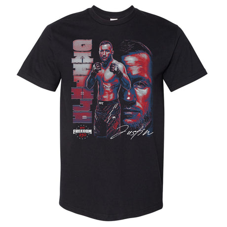Justin Gaethje Men's Heavyweight T-Shirt | 500 LEVEL